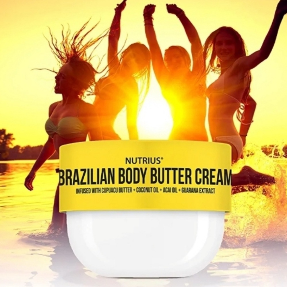Nutrius Brazilian Body Butter Cream - Brand New - Picture 4 of 4